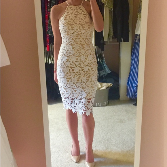 Guess Dresses & Skirts - Guess Flume White Lace Dress - XS HOST PIC